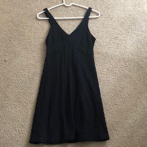 Textured Little Black Dress